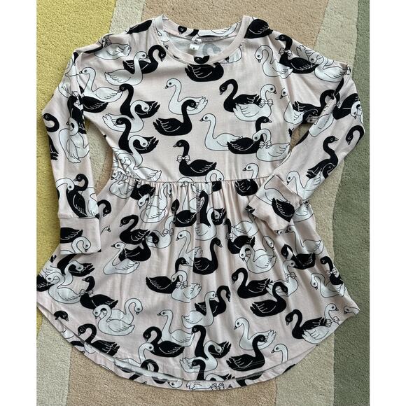 Huxbaby Swan Lake Swirl Dress In Fairy Floss - Picture 1 of 6